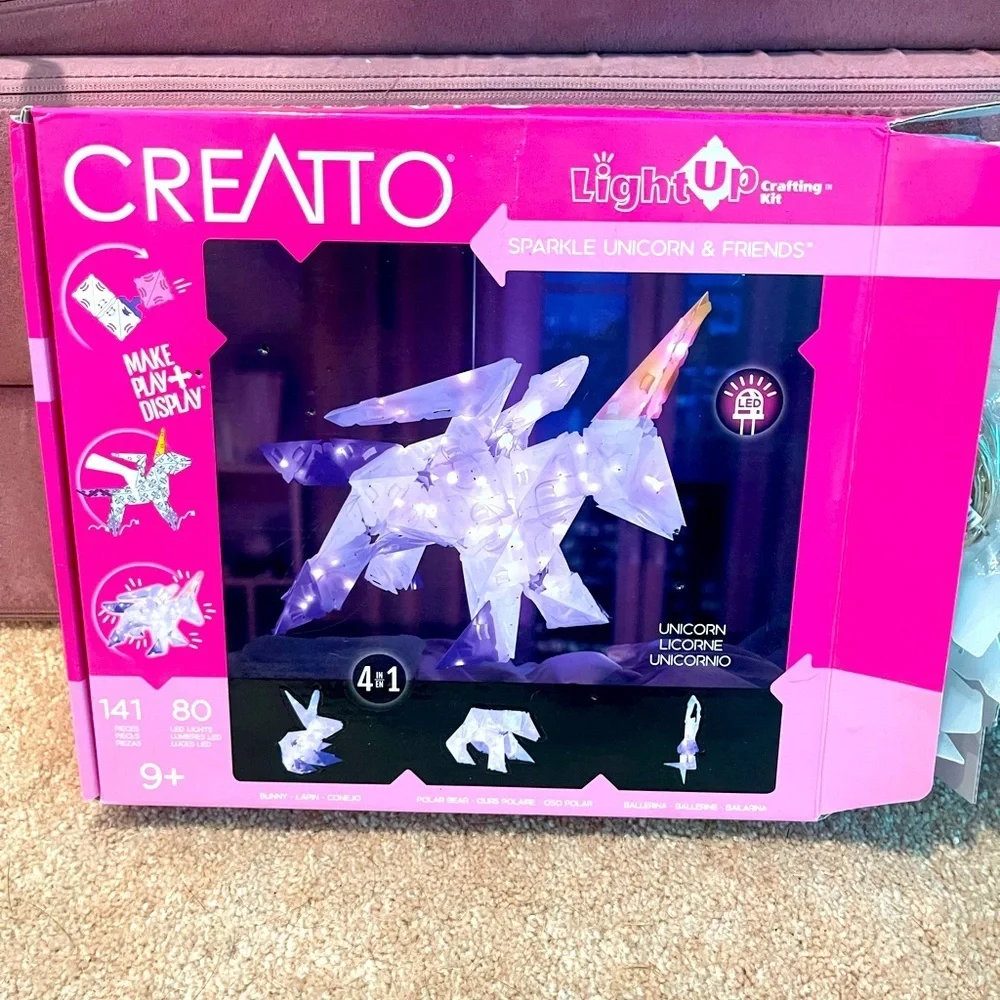 Creatto by Thames & Kosmos Sparkle Unicorn And Friends